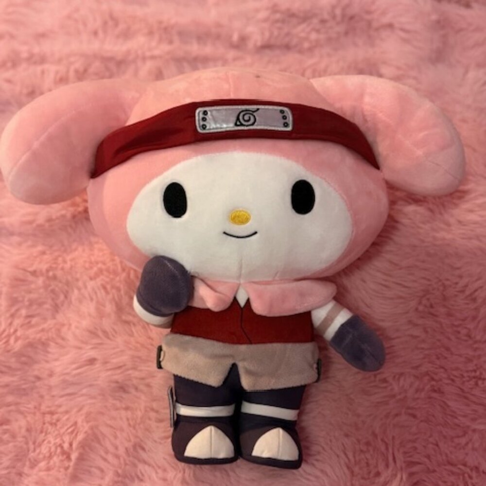 ♥ NARUTO x SANRIO MY MELODY SAKURA PLUSH ♥